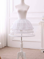 45cm 4 Layers Birdcage Fish-bone Petticoat