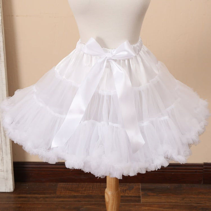 45cm White Clouds Hemline Petticoat