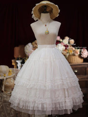 Dream Bouquet Tiered Skirt and Ruffle Trim Skirt