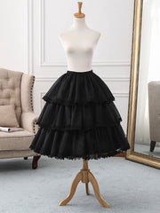 Cotton Lined Tulle Adjustable Fishbone Petticoat