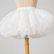 35cm White Puffy Lined Petticoat