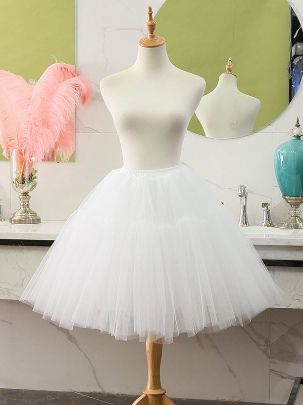 55cm Four Layers Tulle A-line Petticoat