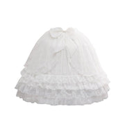 Gorgeous Bowknot Lace Removable Fishbone Hime Princess Petticoat